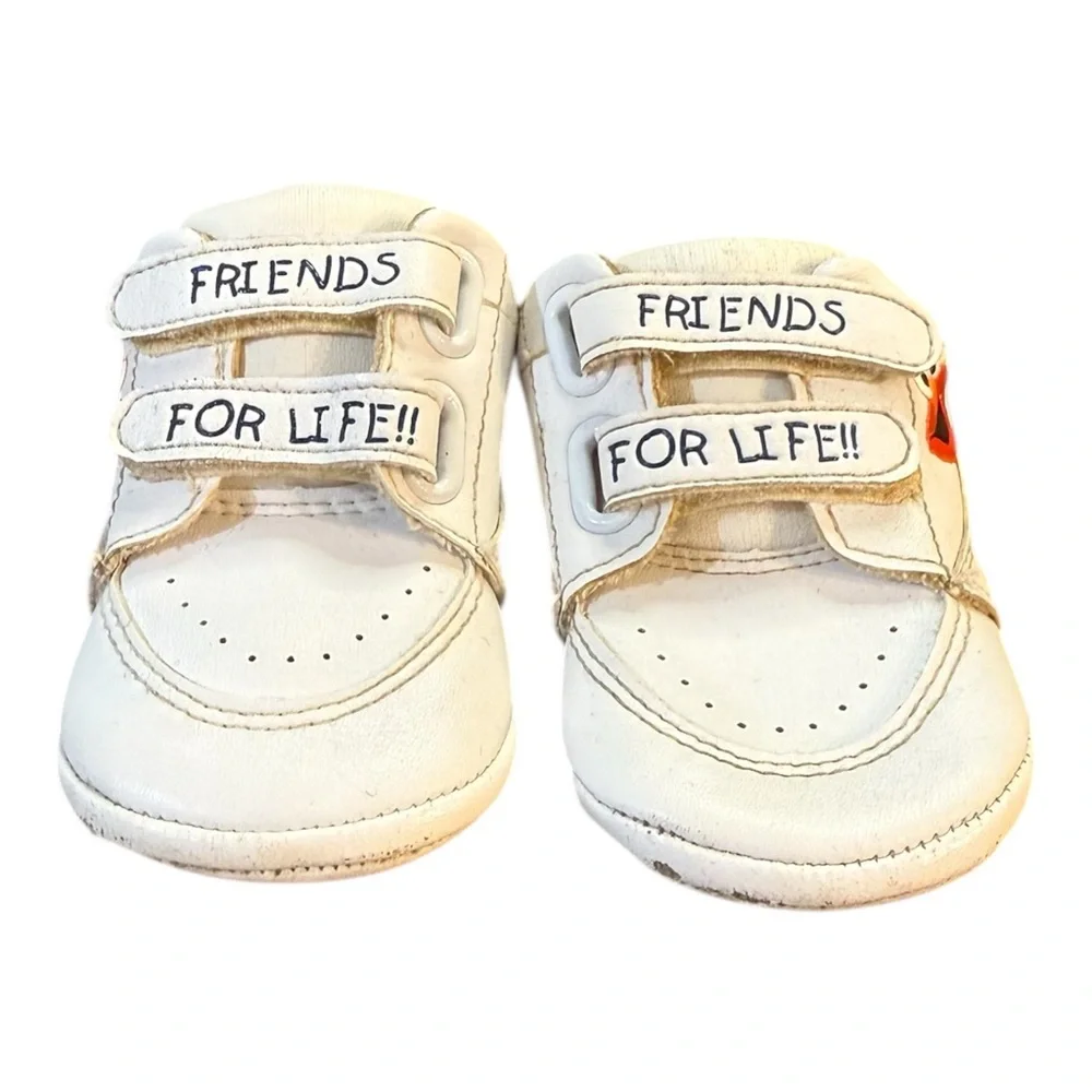 Sesame Street Elmo Vintage Baby Shoes Size 3